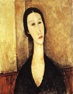Amedeo Modigliani Ritratto di donna (Portrait of Hanka Zborowska) Norge oil painting art